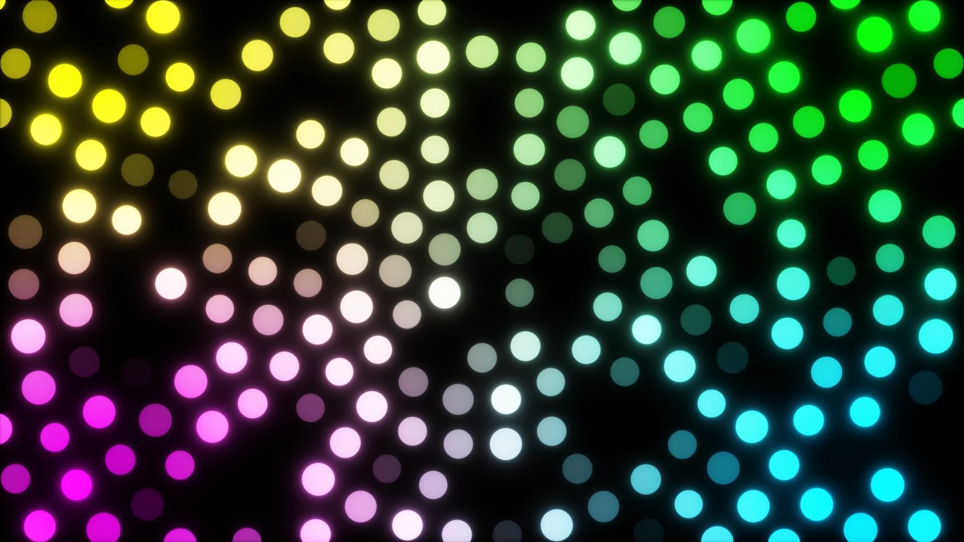 4k闪光科技彩色粒子动画背景视频的预览图