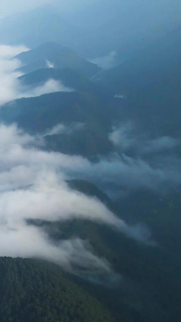 航拍群山云海自然生态仙境视频的预览图