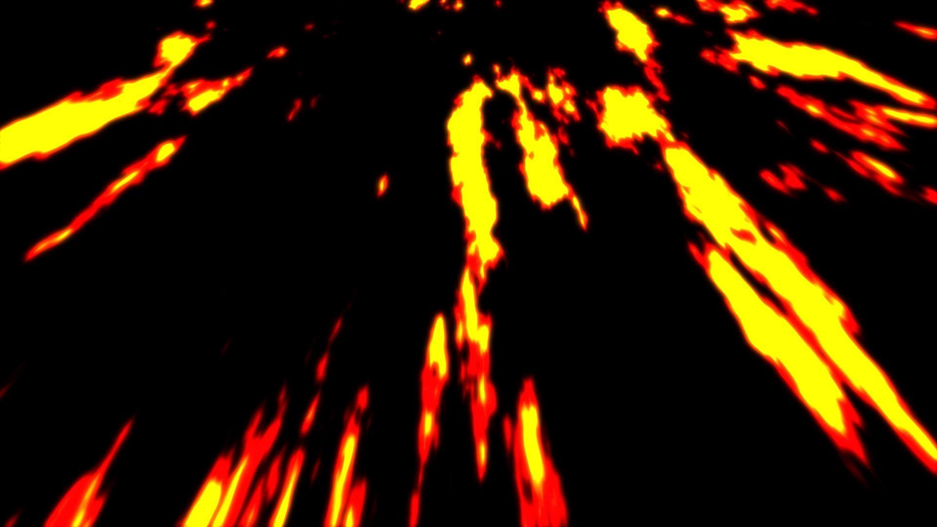 二维动态火焰效果带通道透明背景视频元素视频的预览图