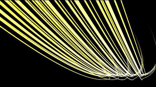 金色大气光线粒子拖尾动态视频元素视频的预览图