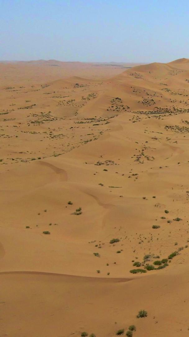 航拍车在沙漠中行驶视频的预览图