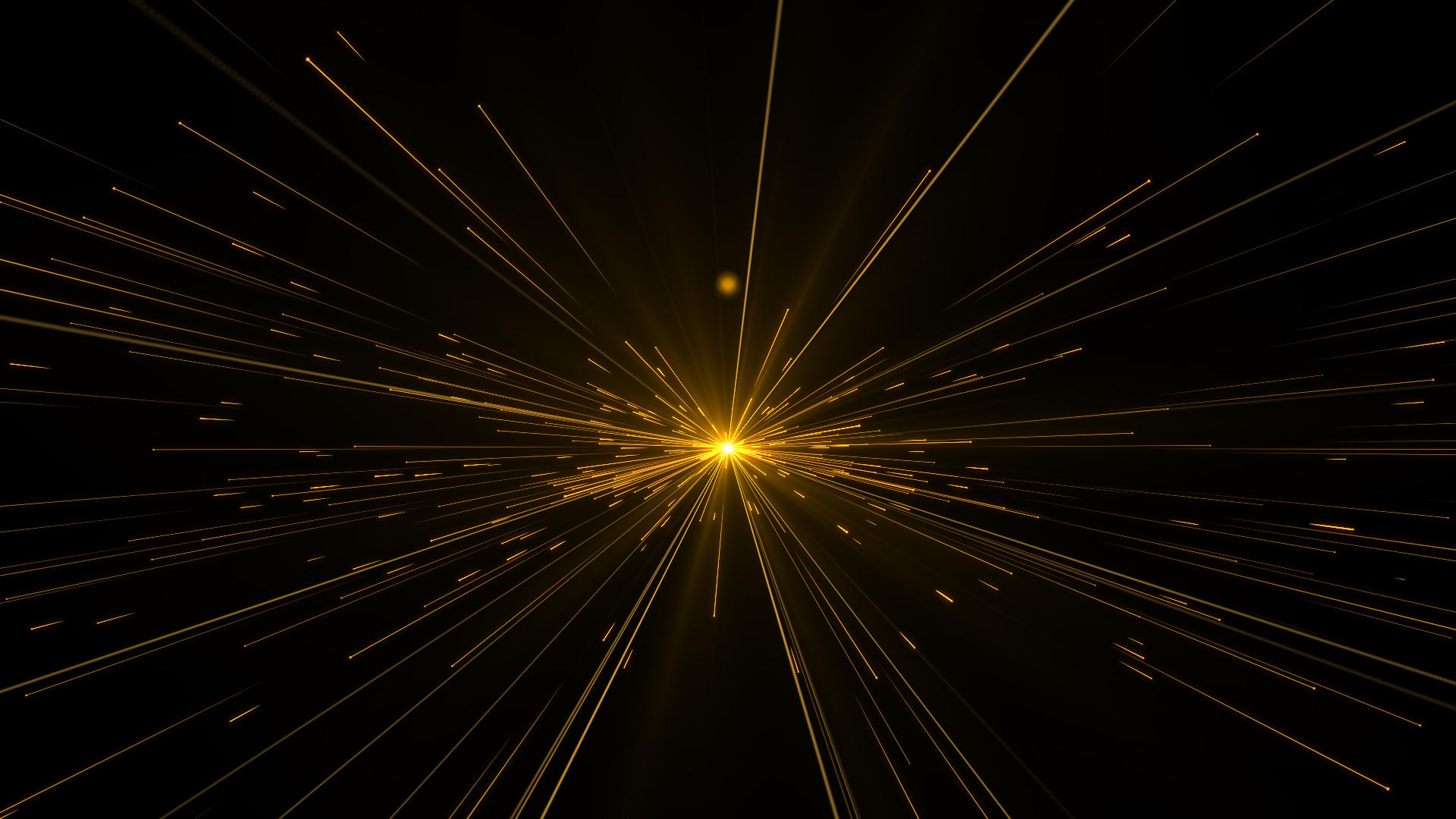 金色星空粒子线背景视频的预览图