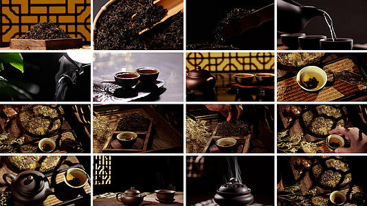 茶艺文化静物合集视频的预览图