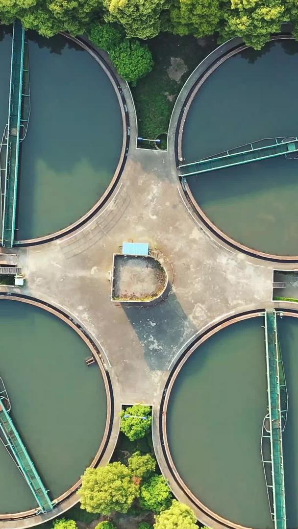 城市环境污水处理厂工业材料视频的预览图