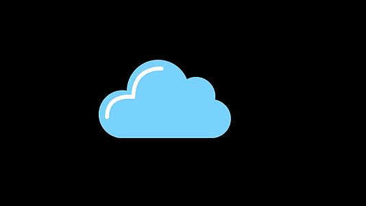 mg动态云朵视频素材视频的预览图