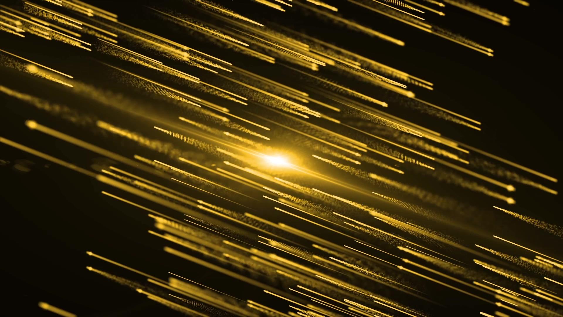 金色粒子年会背景视频的预览图
