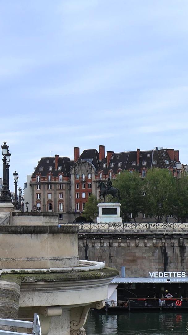 法国巴黎城市街道街景实拍视频集合视频的预览图