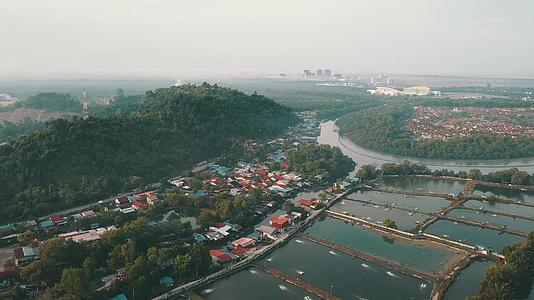 BukitTambun村空中观察视频的预览图