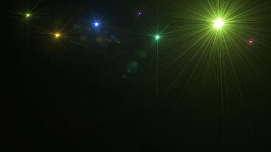 动态光效舞台灯光透明背景视频元素视频的预览图