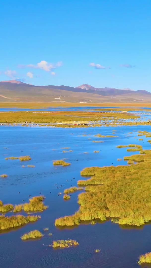 若尔盖花湖生态旅游区航拍视频的预览图