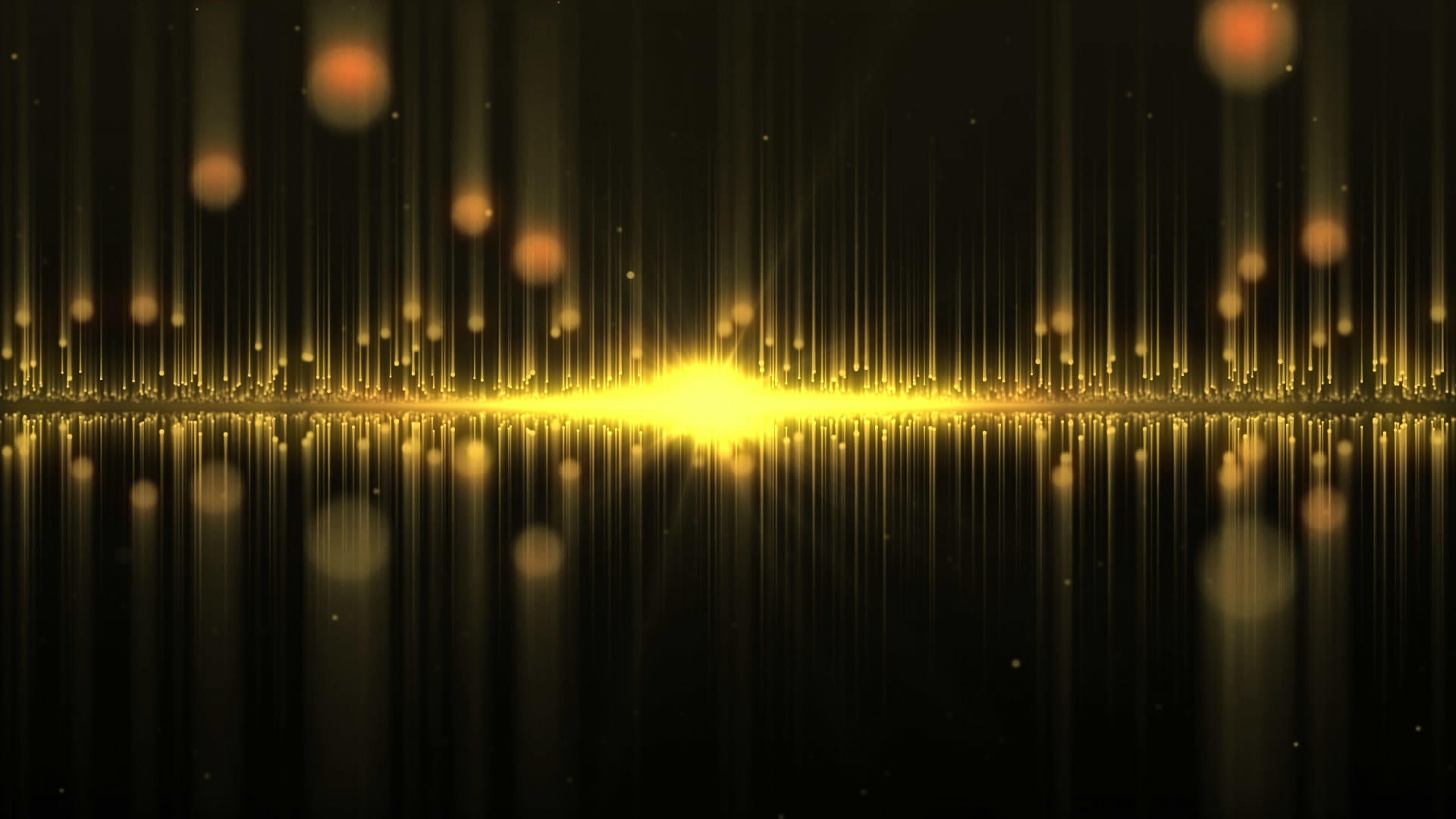 金色粒子雨背景视频素材视频的预览图