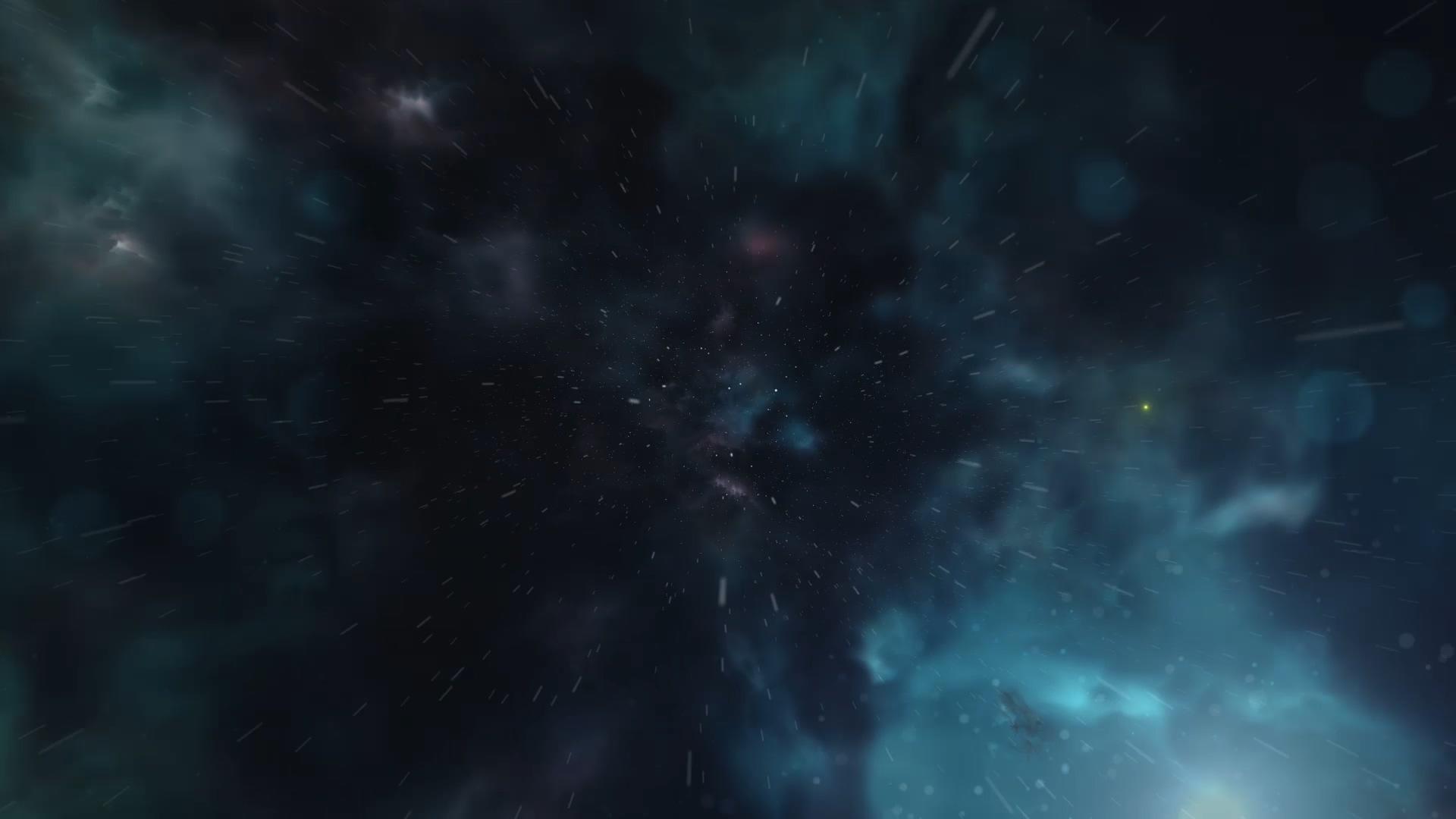 宇宙银河星空穿梭视频的预览图