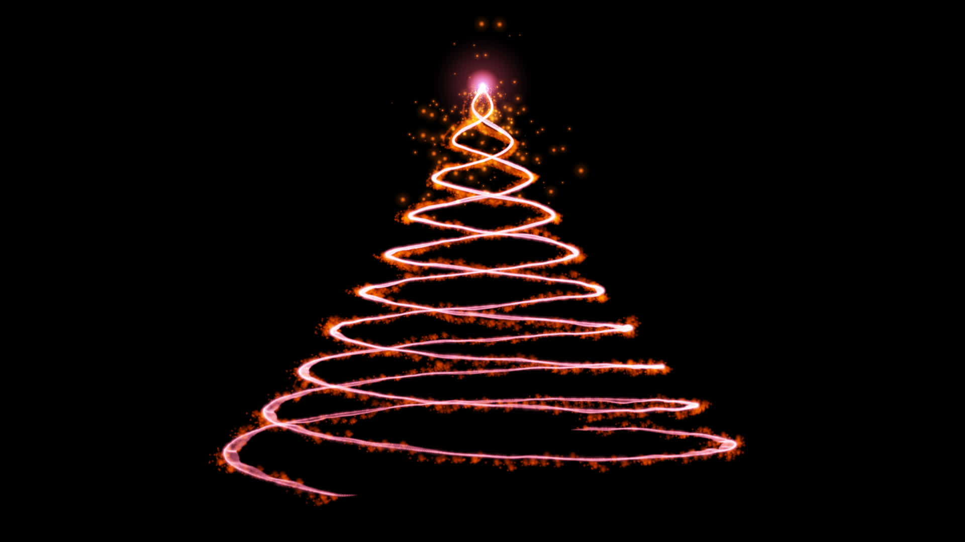 炫光圣诞树视频的预览图