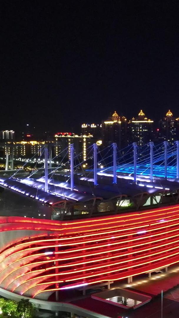 广州花城广场海心沙亚运会高清航拍场馆视频的预览图