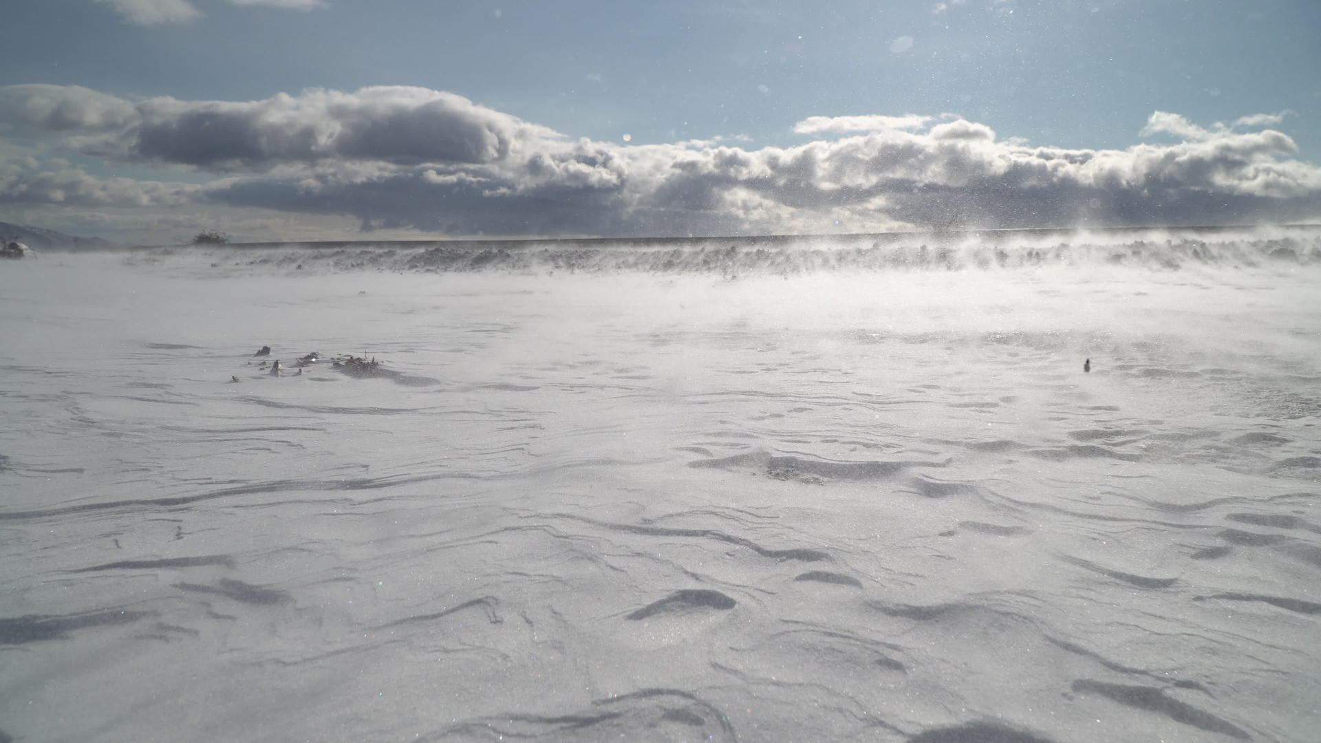 雪体由风冰晶雕刻而成视频的预览图