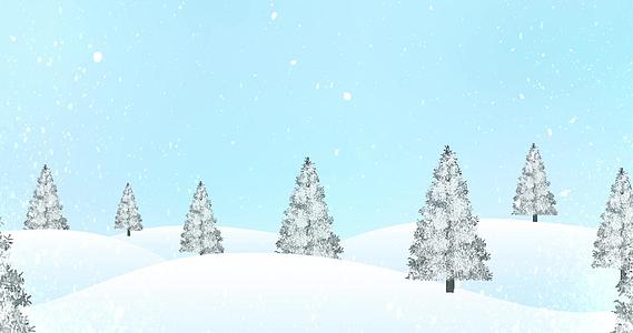 冬季风景视频的预览图