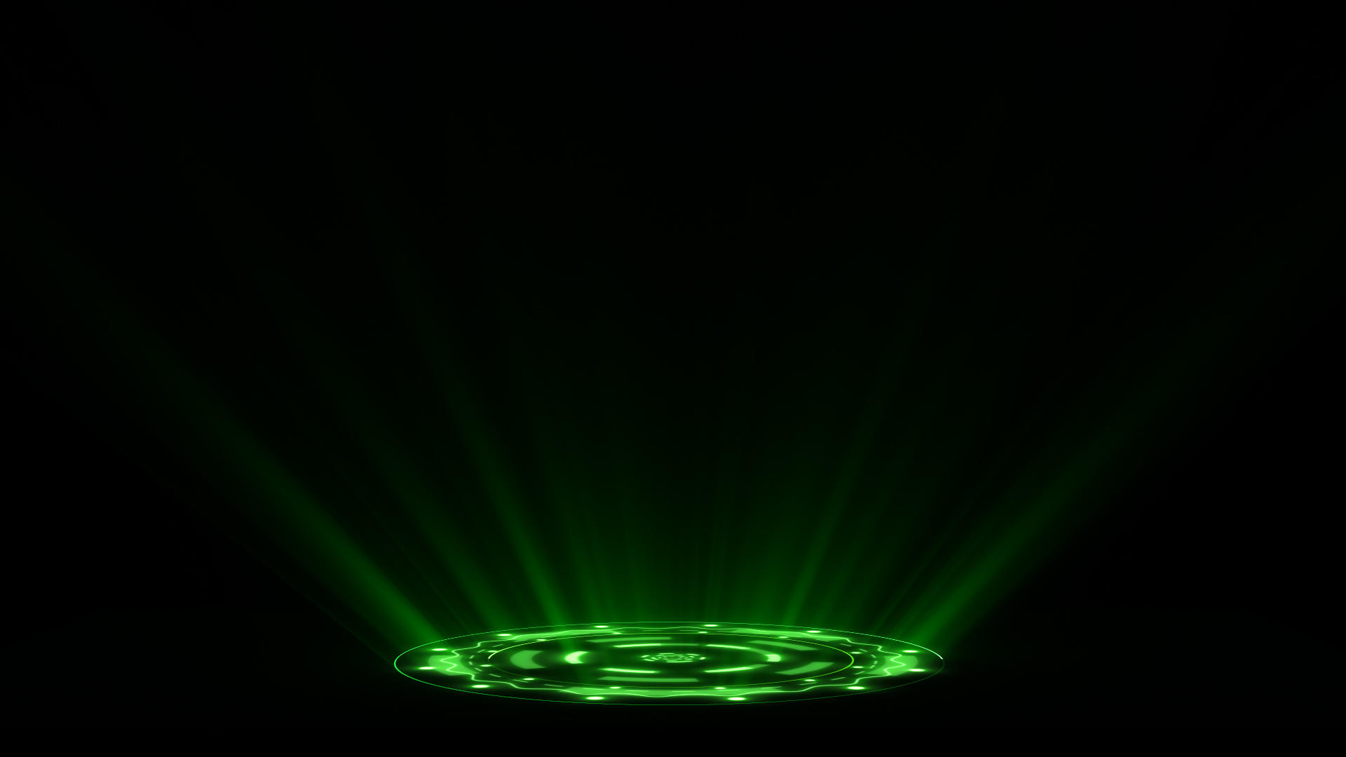 底端绚丽科技光晕能量光线动画视频的预览图