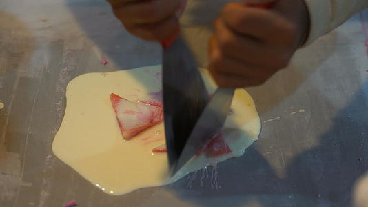 制作天然水果冰淇淋视频的预览图