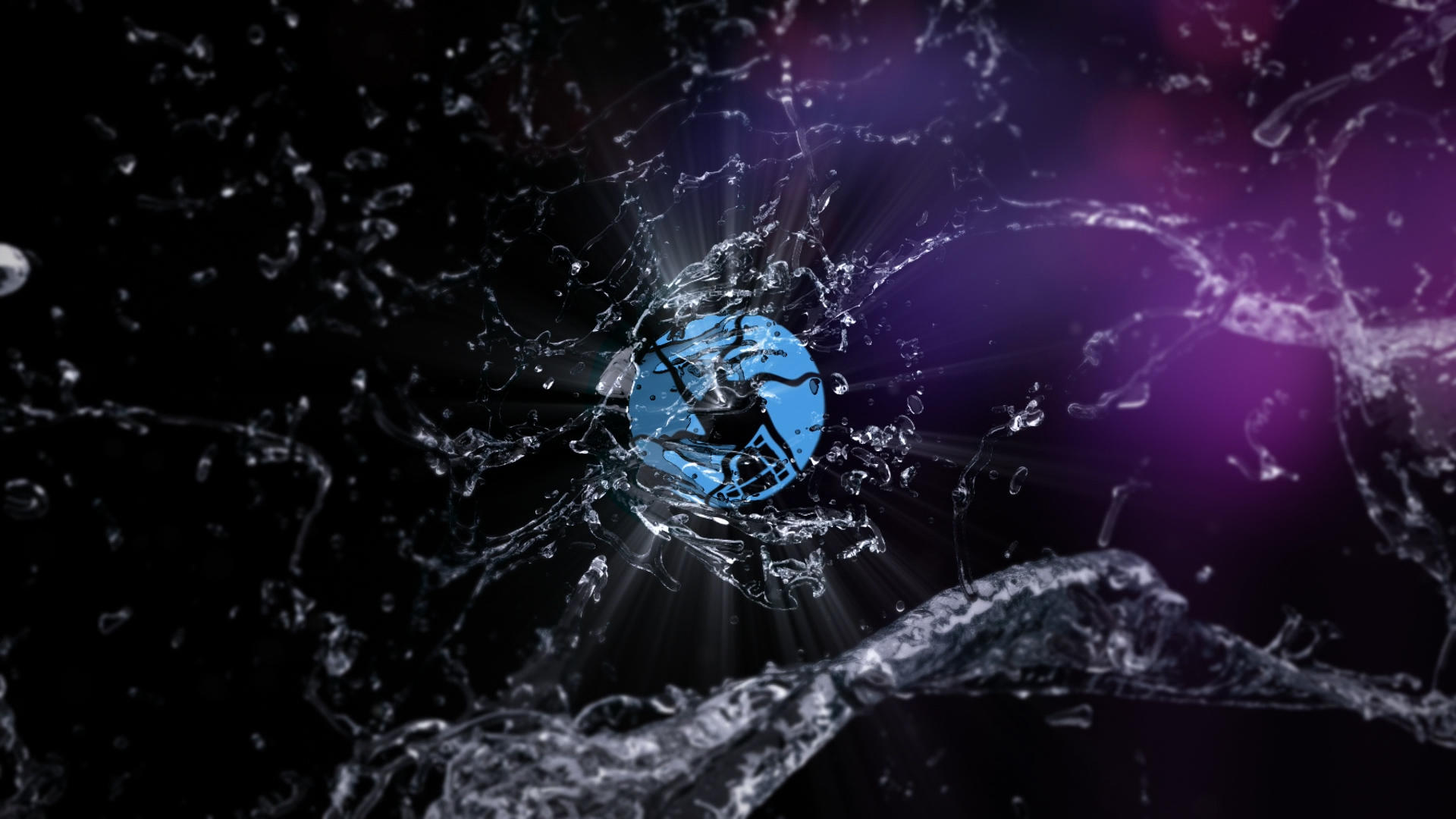 液体水珠演绎logo视频的预览图