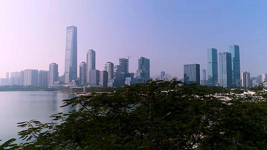 深圳城市风光4K航拍视频的预览图