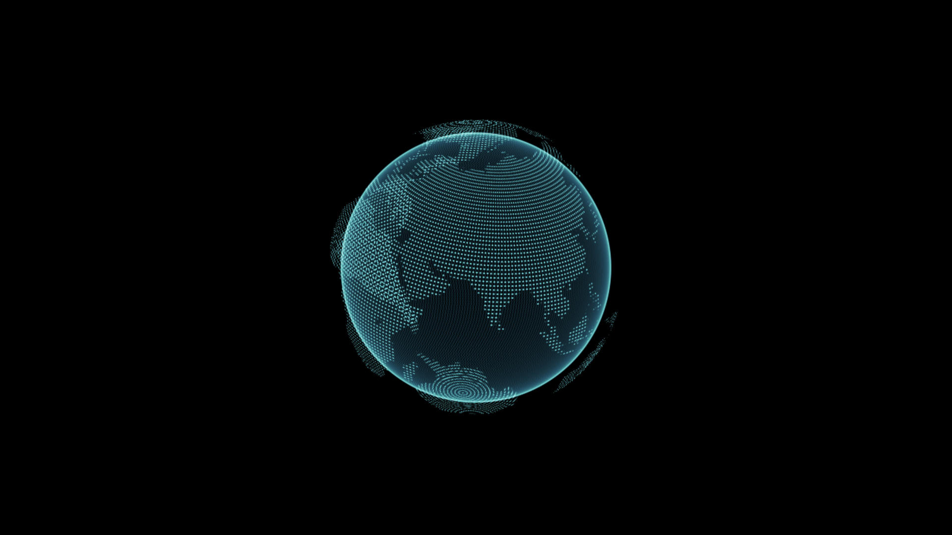 三维科技感地球带通道视频的预览图