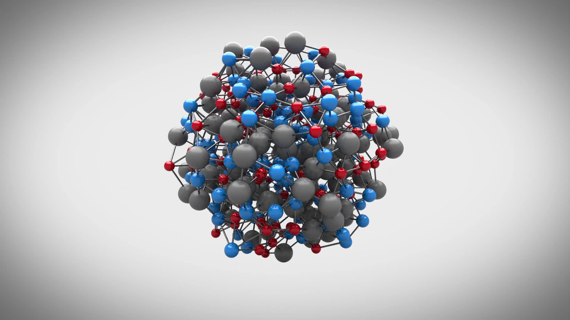 分子的生长和旋转环视频的预览图