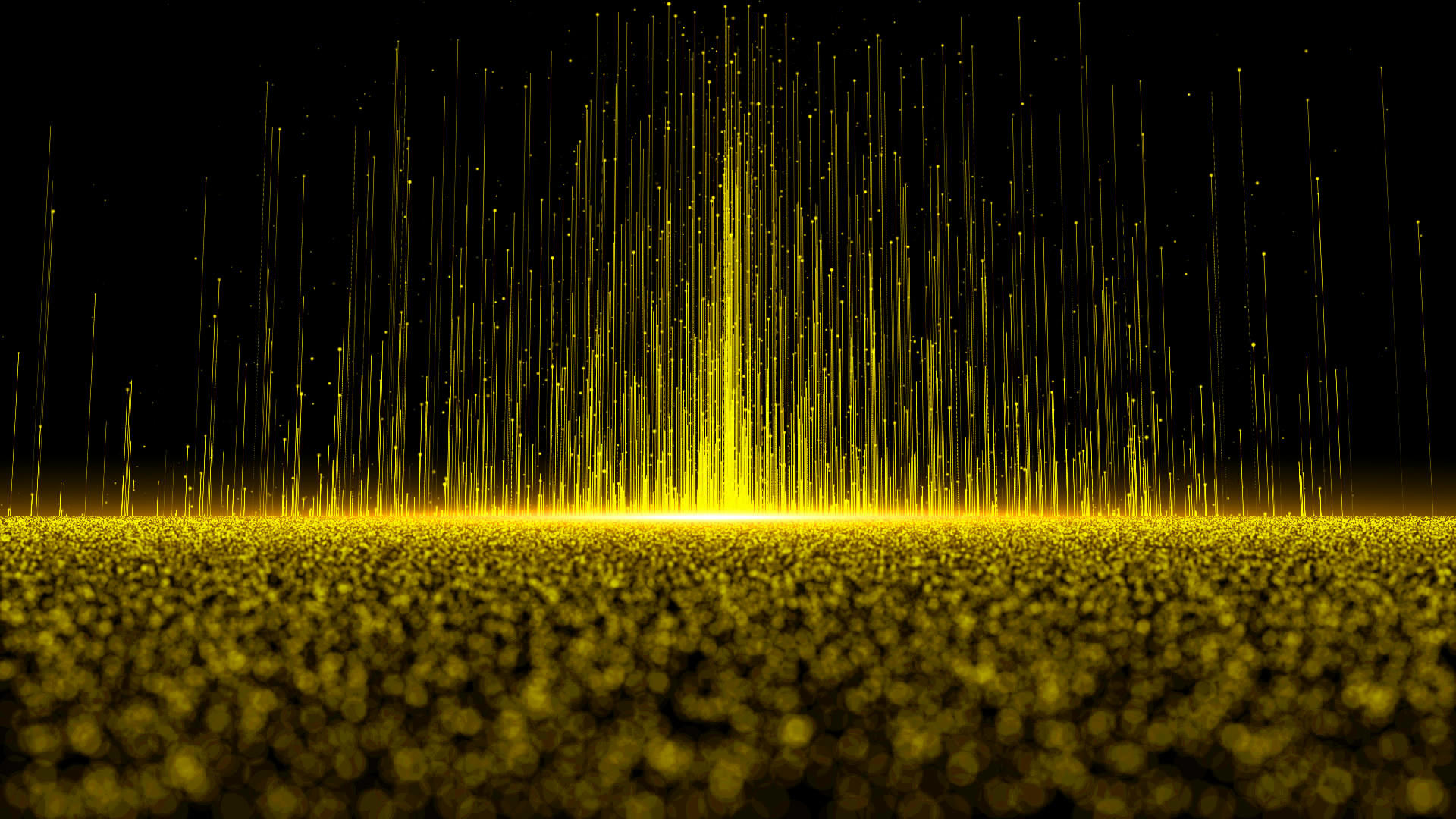 金色唯美粒子视频的预览图