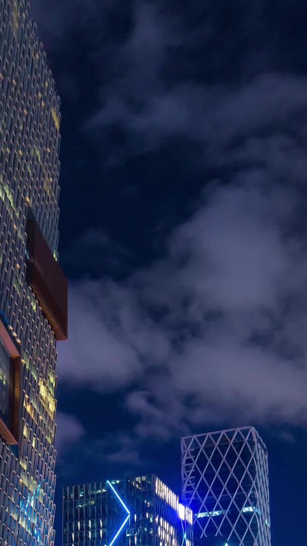 6K高清城市腾讯大厦城市高楼延时摄影视频的预览图