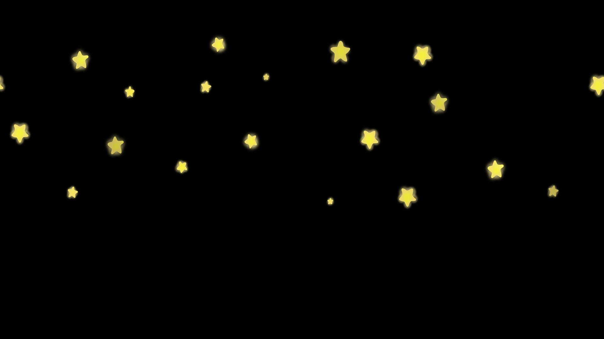 4k卡通闪烁星星循环素材视频的预览图