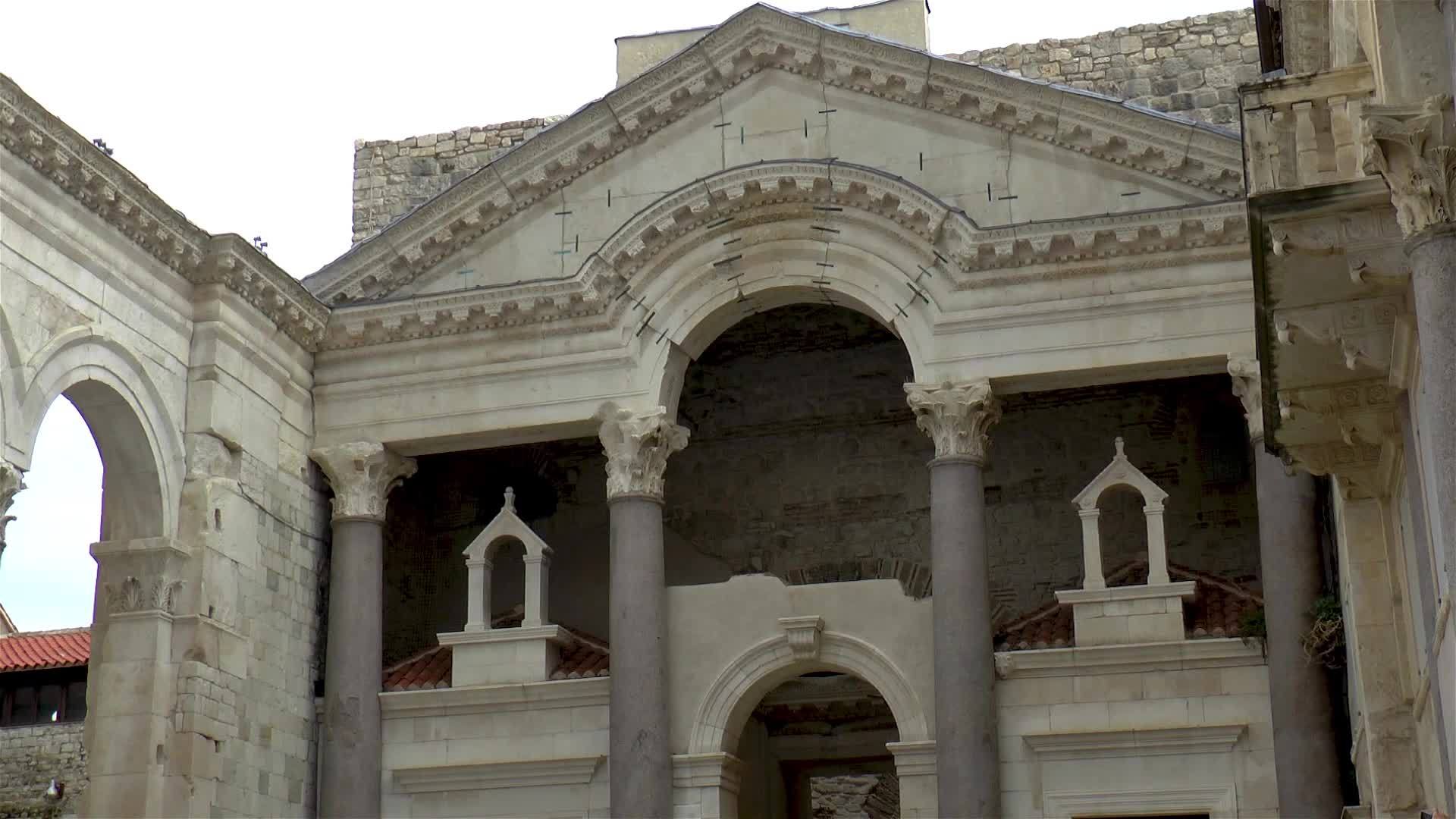 罗曼大主教宫分裂croatia视频的预览图
