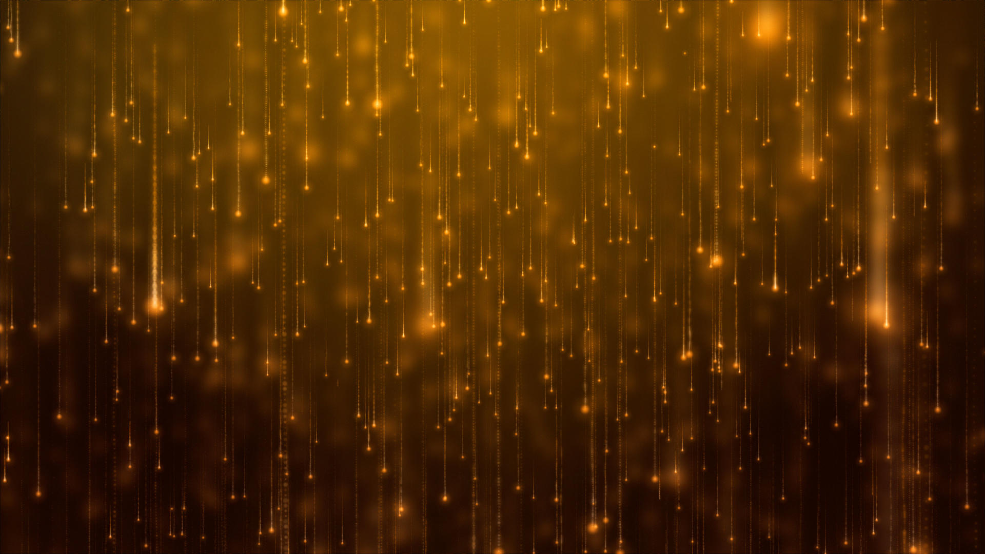 震撼大气金色粒子雨循环背景视频的预览图