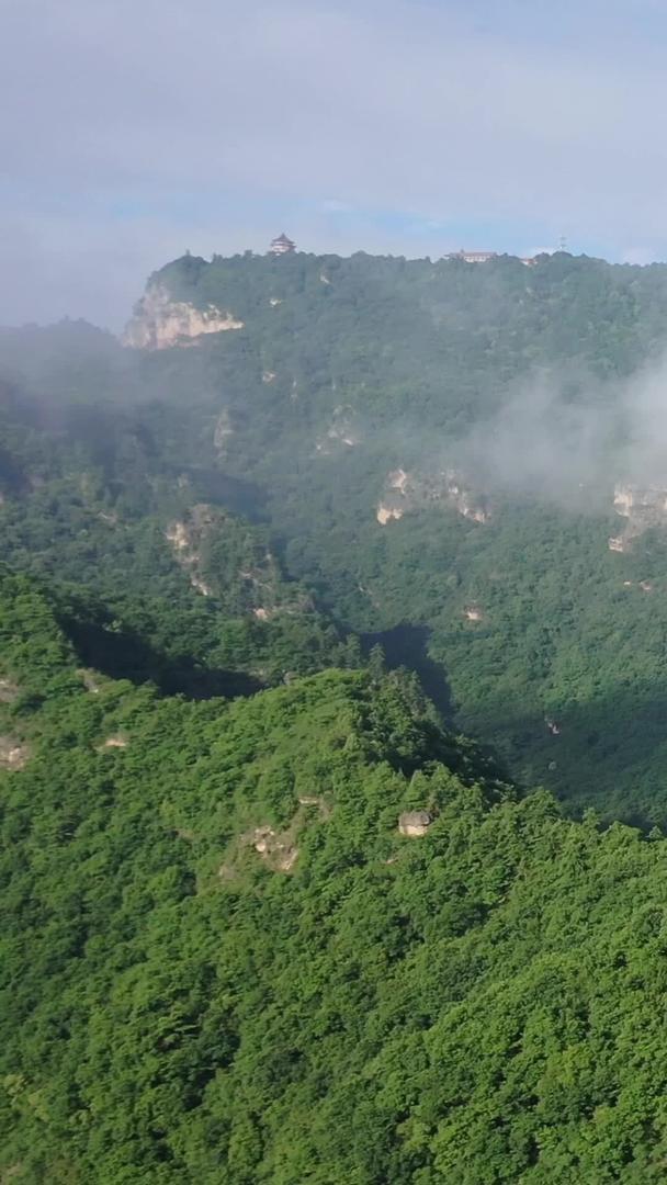 夏天甘肃平凉邈山云海视频的预览图