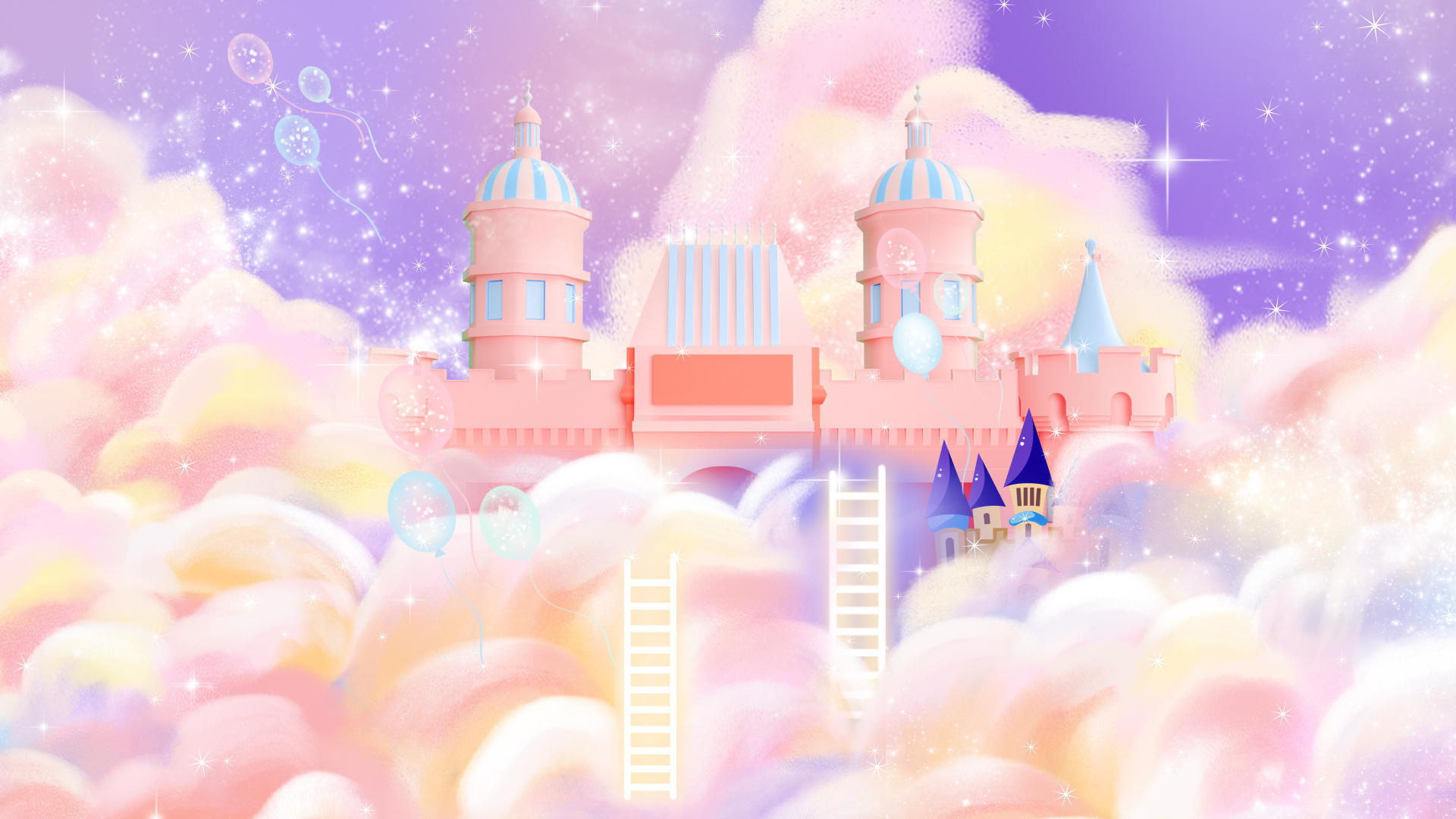 梦幻城堡背景视频的预览图
