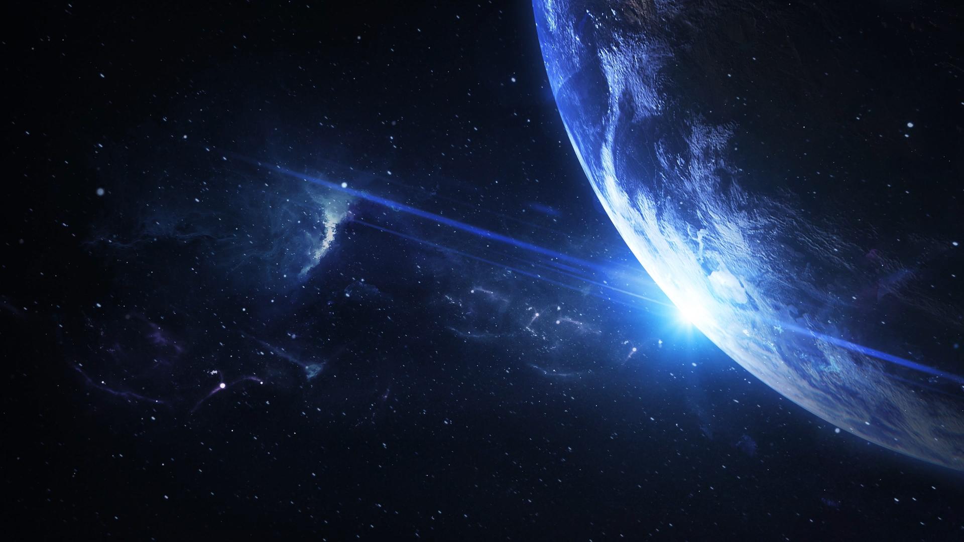 星空穿梭科幻背景视频的预览图