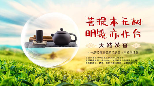 茶叶图文宣传PR模版视频的预览图
