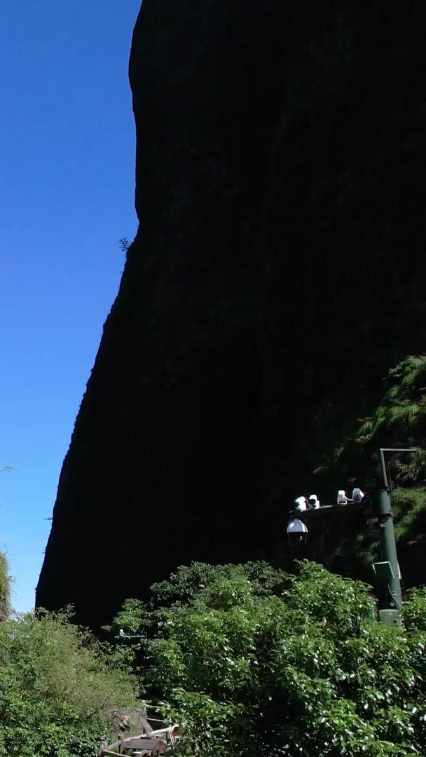 衢州江郎山古标景区航拍5A景区三石视频视频的预览图