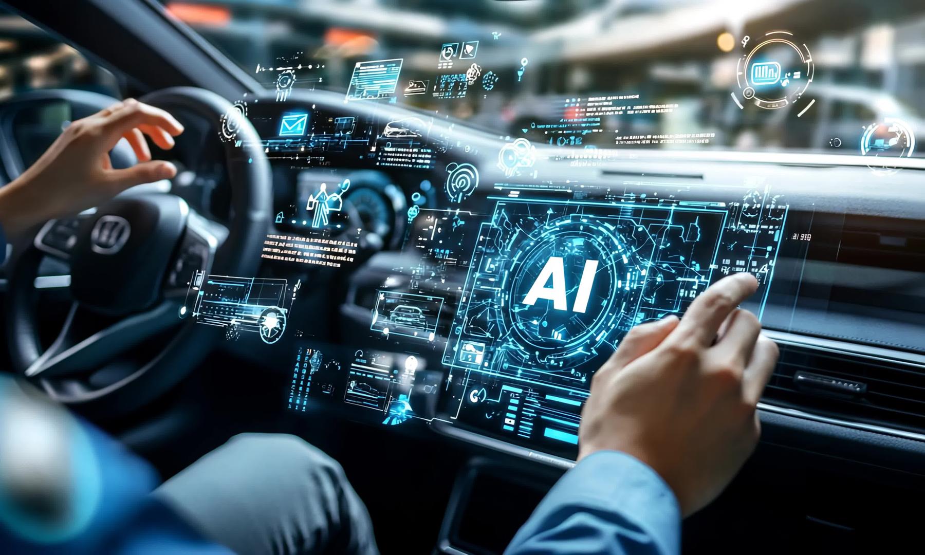 AI人工智能汽车行业4k超高清汽车行业视频的预览图