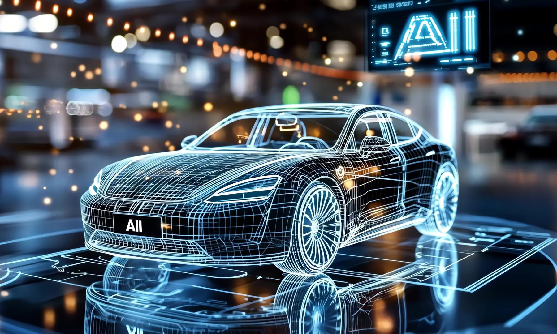 AI人工智能汽车行业4k超高清汽车行业视频的预览图