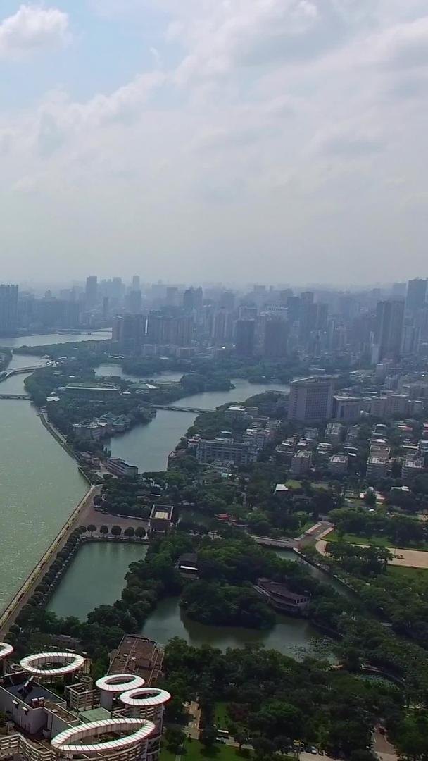 城市航拍广州天河区视频的预览图