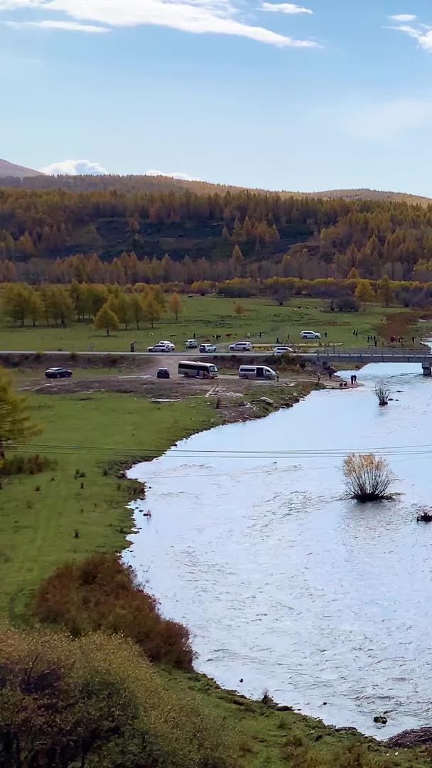 内蒙古阿尔山秋色实拍实拍视频的预览图