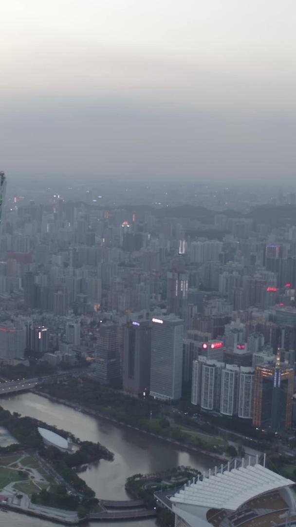 晚上广州塔的时间视频的预览图