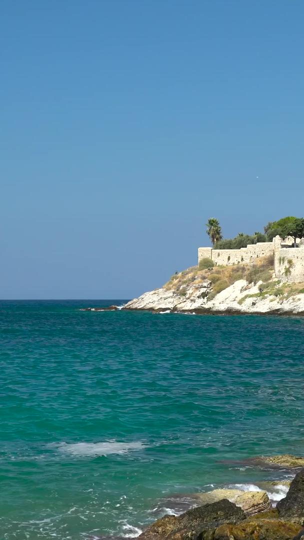 爱琴海浪漫的土耳其城堡集合视频的预览图
