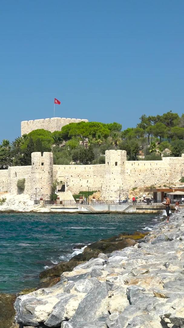 爱琴海浪漫的土耳其城堡集合视频的预览图