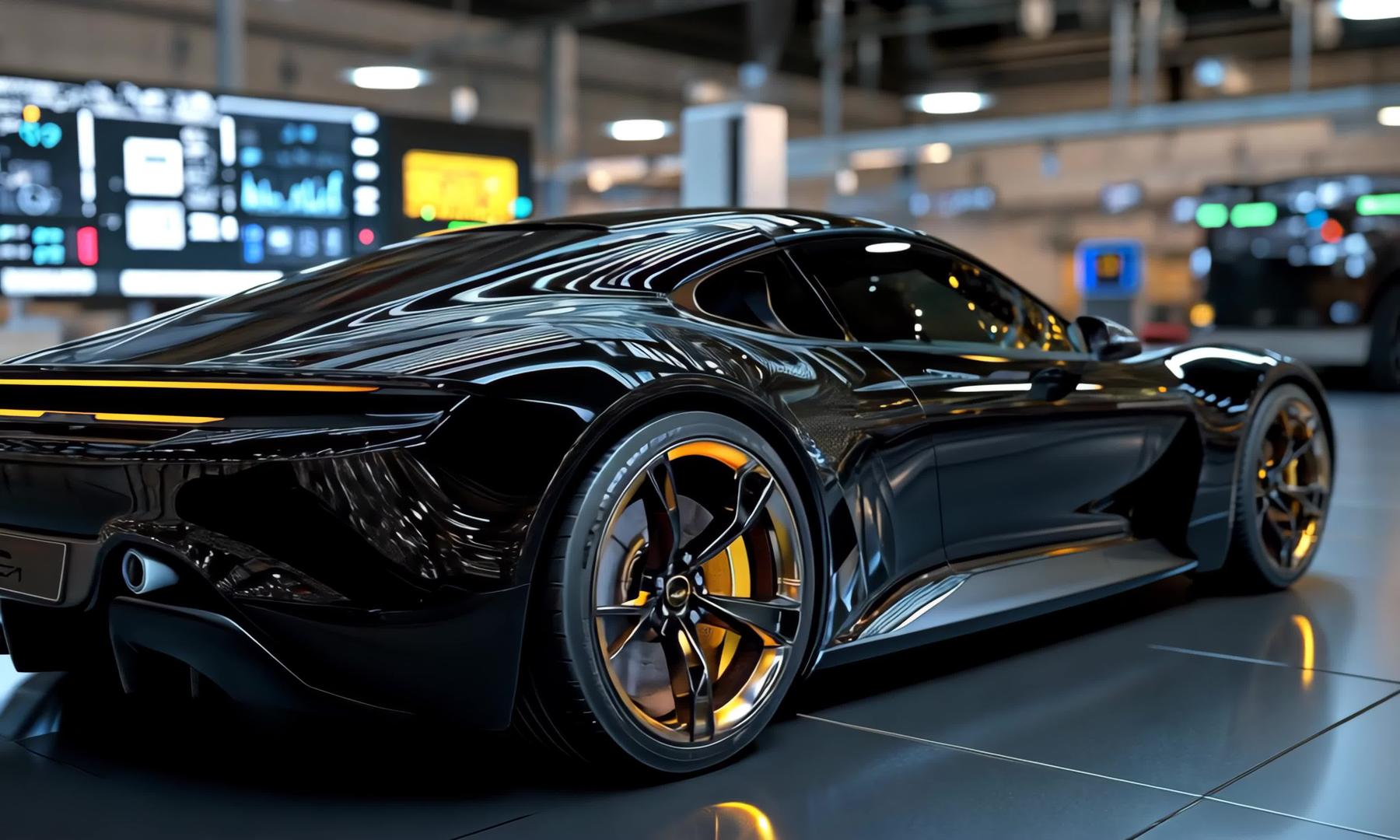 AI人工智能汽车行业4k超高清汽车行业视频的预览图