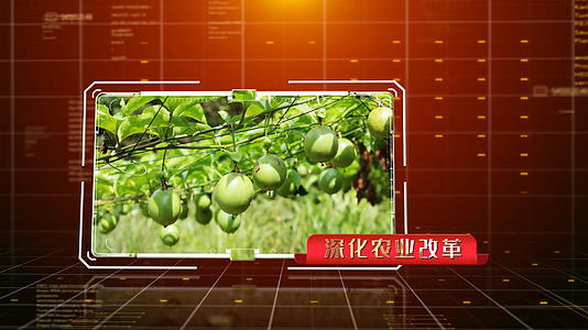 生态农业宣传展示AE模板视频的预览图