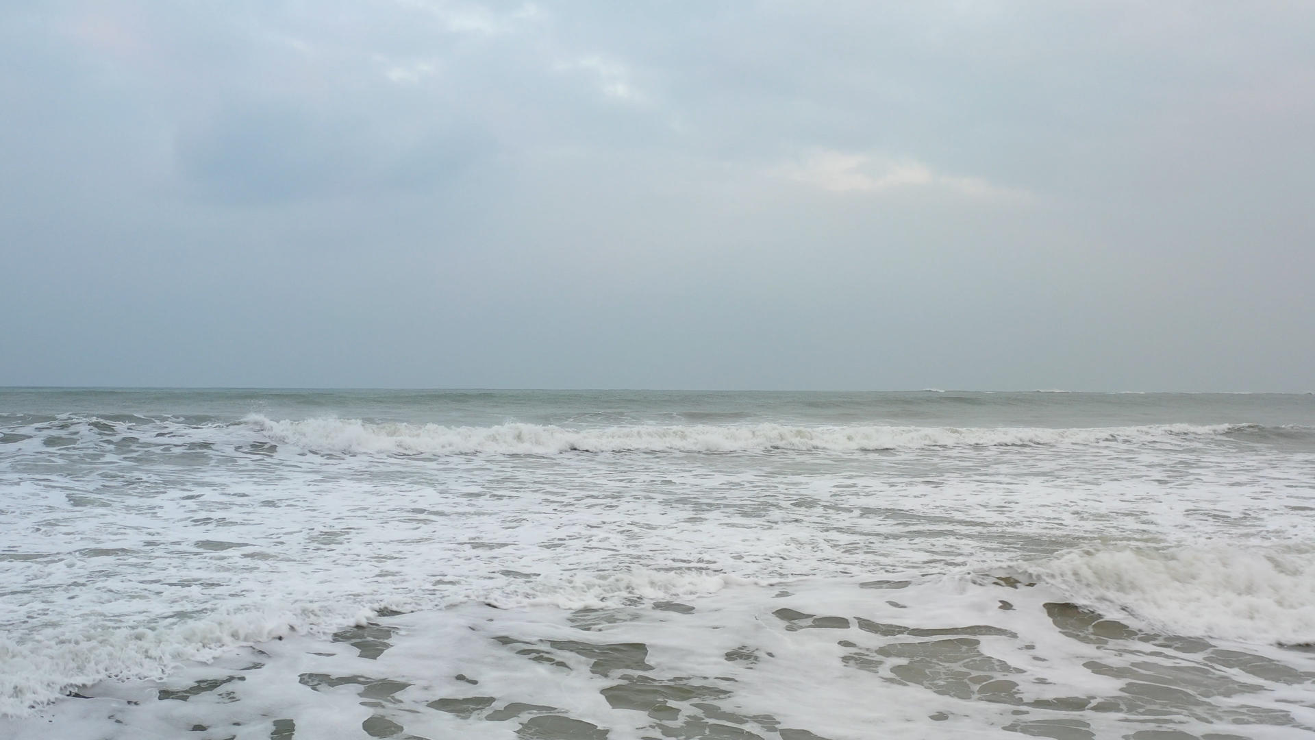 海南博鳌海浪浪花视频的预览图