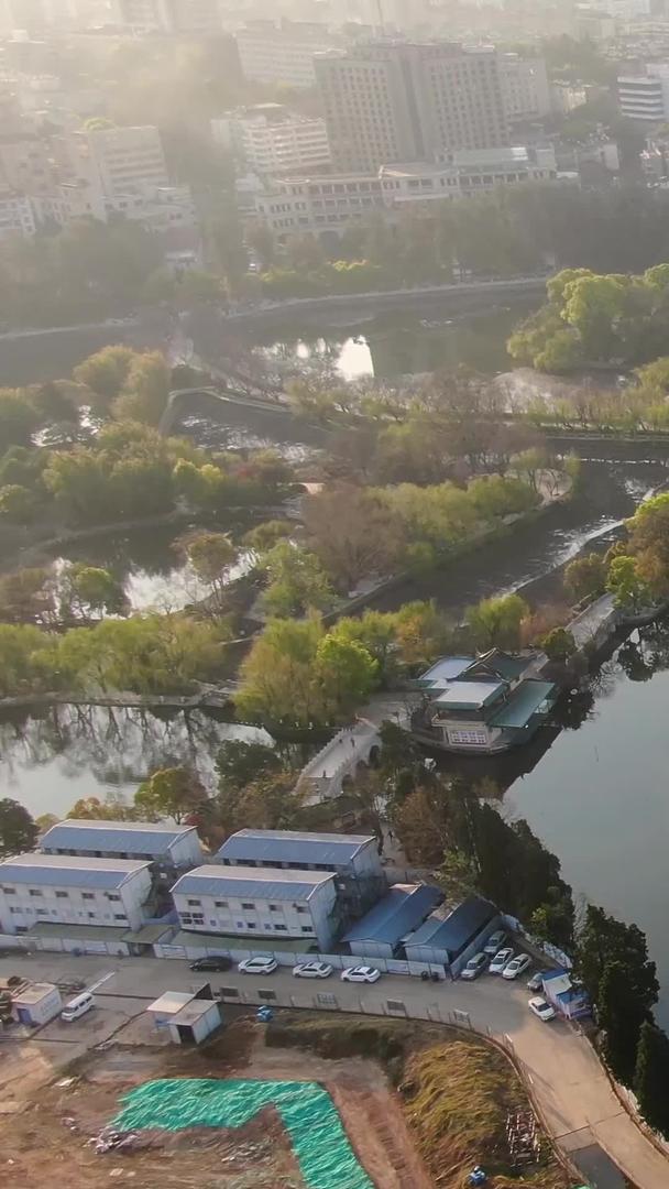 翠湖全景视频昆明市中心旅游景点视频的预览图