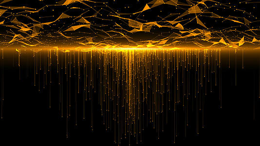 金色粒子视频的预览图
