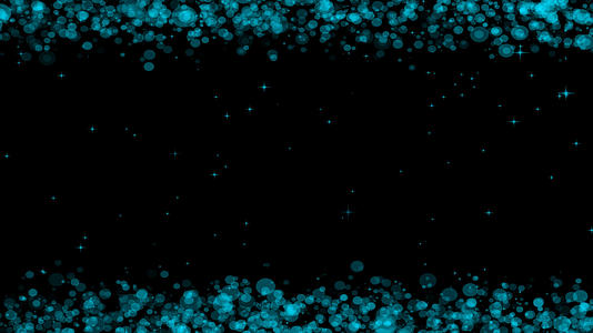 炫彩星光粒子边框修饰动画视频的预览图
