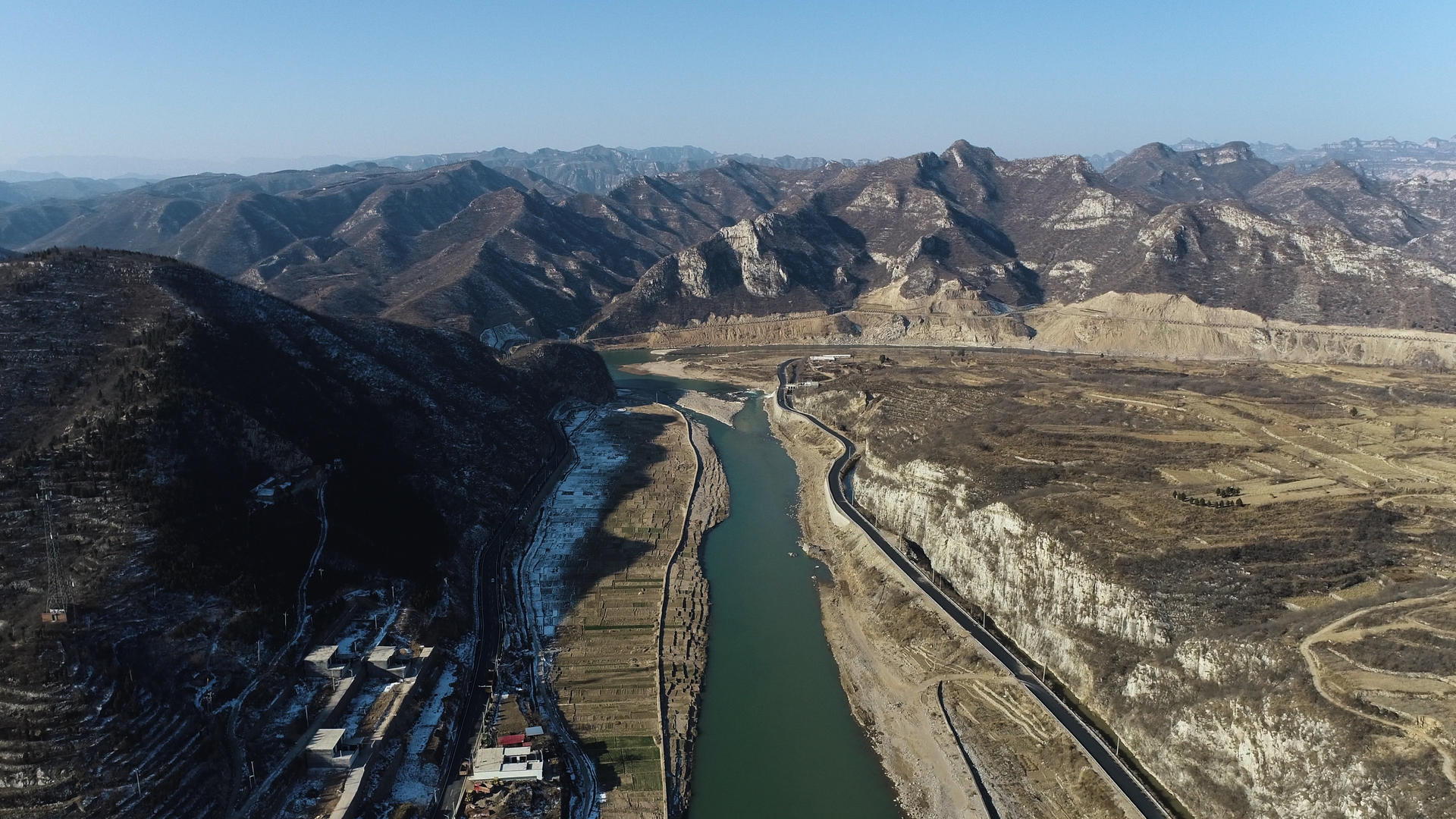 4k航拍漳河国家湿地公园视频的预览图